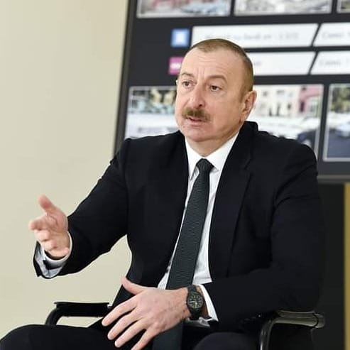 Azərbaycan Respublikasının Prezidenti  Ilham Aliyev : "Müharibə itkisiz olmur.
