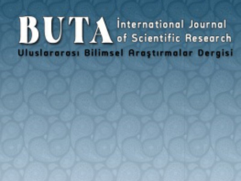 Buta Uluslararası Bilimsel Araştırmalar Dergisi Türkiye'de yayınlanan multidisipliner dergidir. Dergi yılda iki kez (Mayıs ve Kasım aylarında) yayınlanmaktadır