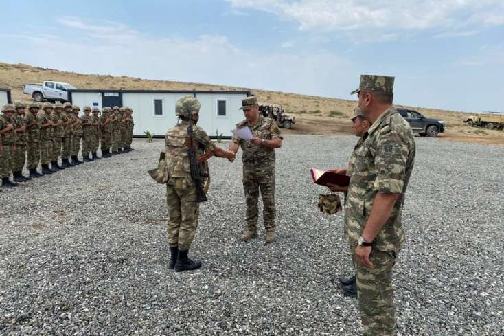 Xocavənd rayonu ərazisində yeni hərbi hissələrin açılışı oldu