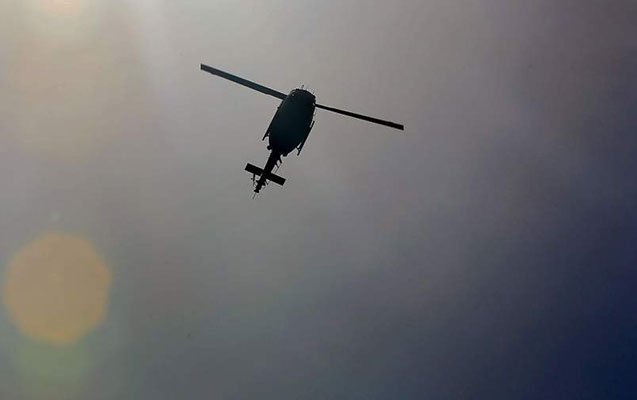 İranda helikopter qəzaya uğradı.