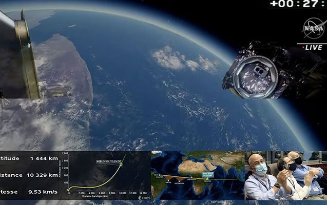 “James Webb” teleskopu kosmosa göndərildi - Video