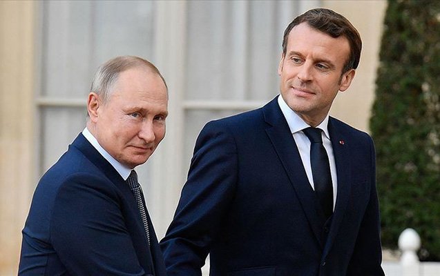 Putin Makronla təhlükəsizlik zəmanətləri təkliflərini müzakirə etdi