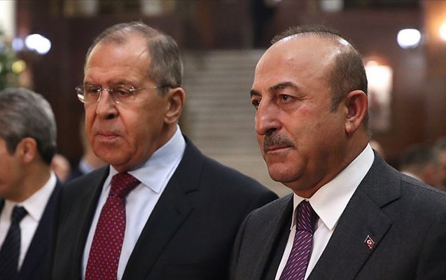 Çavuşoğlu və Lavrov Ukraynanı müzakirə etdilər