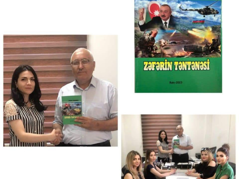 PƏRVANƏ MEHMANQIZININ ZƏFƏRTƏNTƏNƏSİ ADLI KİTABININ TƏQDİMAT MƏRASİMİ KEÇİRİLİB.