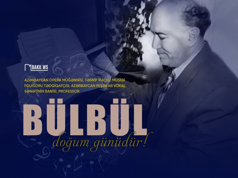 Bu gün Bülbülün doğum günüdür