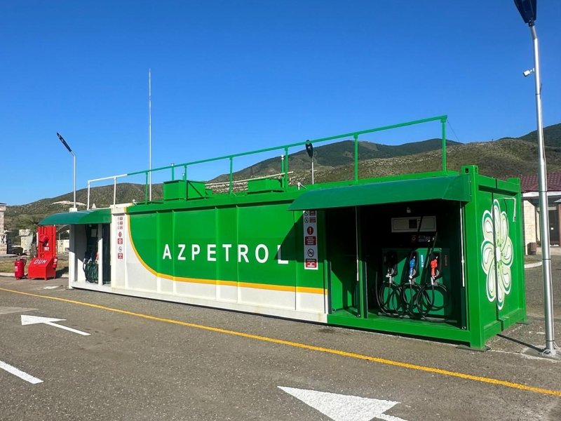 Azpetrol şirkəti  Xocalı rayonun Əsgəran qəsəbəsində Modul tipli YDM istifadəyə verdi