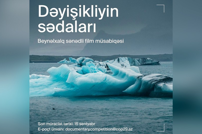 COP29 beynəlxalq sənədli film müsabiqəsinə start verir