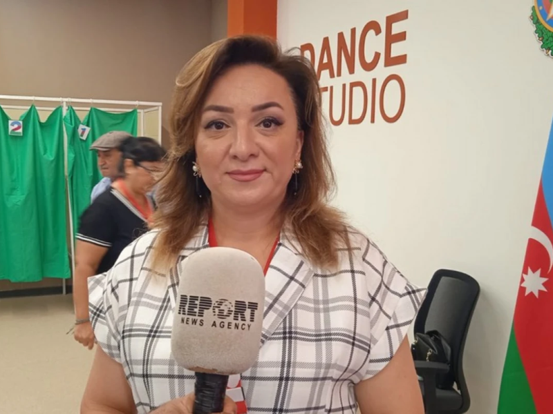 Məntəqə sədri: Füzuli şəhərində seçicilərin rahat səs vermələri üçün bütün şərait yaradılıb