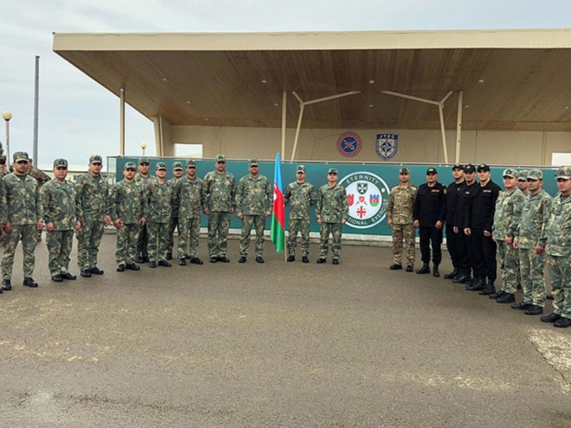 Azərbaycan, Türkiyə və Gürcüstan hərbi qulluqçularının komanda-qərargah təlimi başlayıb