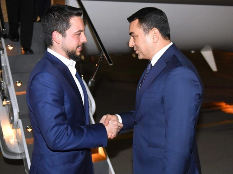 İordaniya Krallığının vəliəhdi Azərbaycana səfərə gəlib