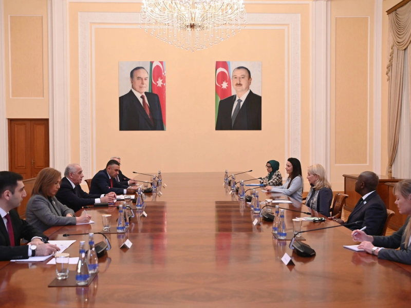 Baş nazir Əli Əsədov UNICEF-in icraçı direktoru ilə görüşüb