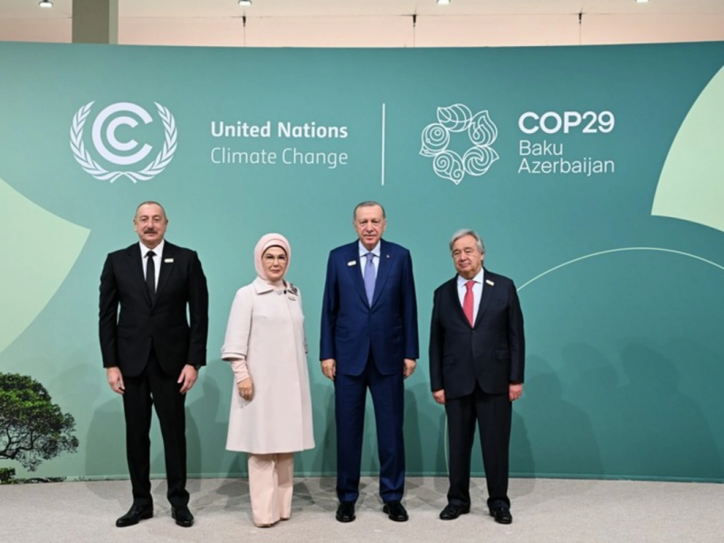 Əminə Ərdoğan: COP29 Liderlər Sammiti həmrəylik və məsuliyyətin güclü təzahürüdür