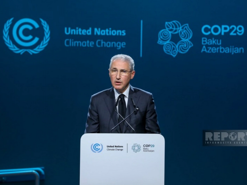 COP29-un prezidenti: Yeni maliyyə strukturu ədalətli olmalıdır