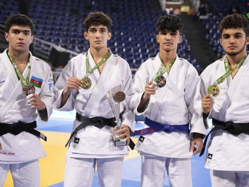 Azərbaycan cüdoçuları Avropa Kubokunda 4 medal qazanıb