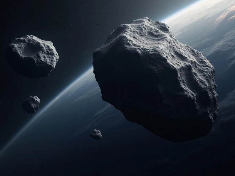 İki təhlükəli asteroid Yerə yaxınlaşır