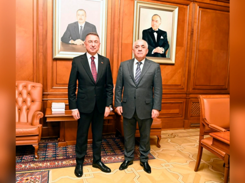 Əli Əsədov Türkiyə parlamentinin komitə sədri ilə görüşüb