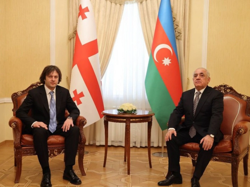 Azərbaycan və Gürcüstan Baş nazirlərinin görüşü olub