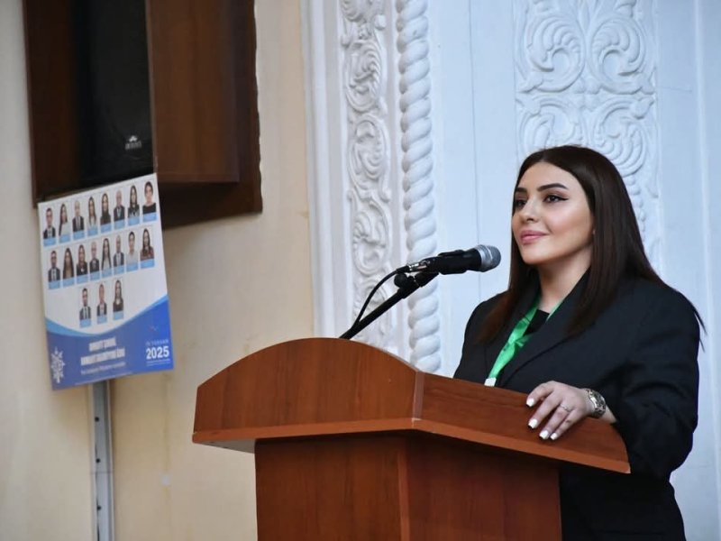 YAP-ın Namizədi Nərmin Mehdiyeva Sumqayıtda seçicilərlə görüş keçirib