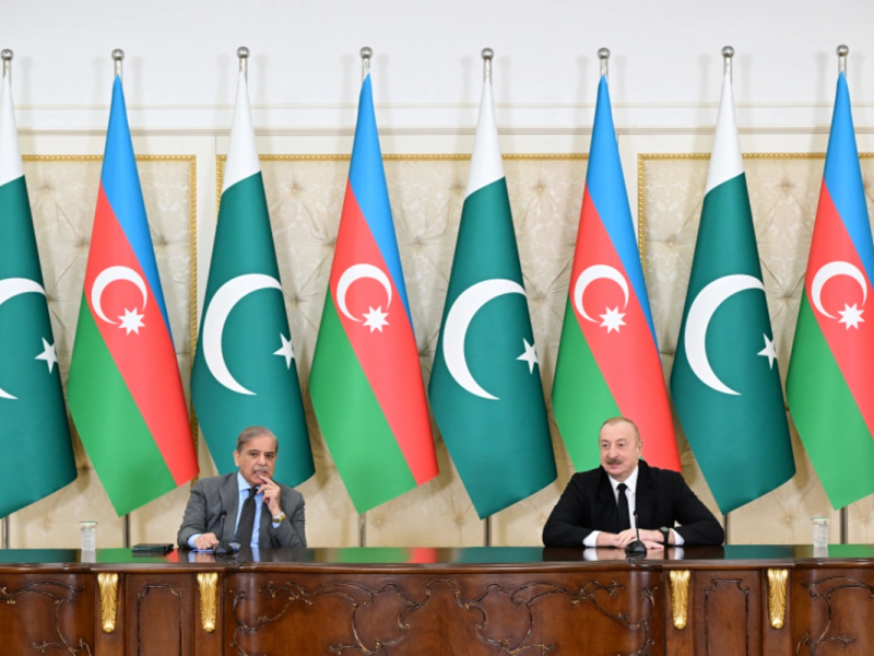 Azərbaycan Prezidenti və Pakistanın Baş naziri mətbuata bəyanatlarla çıxış ediblər