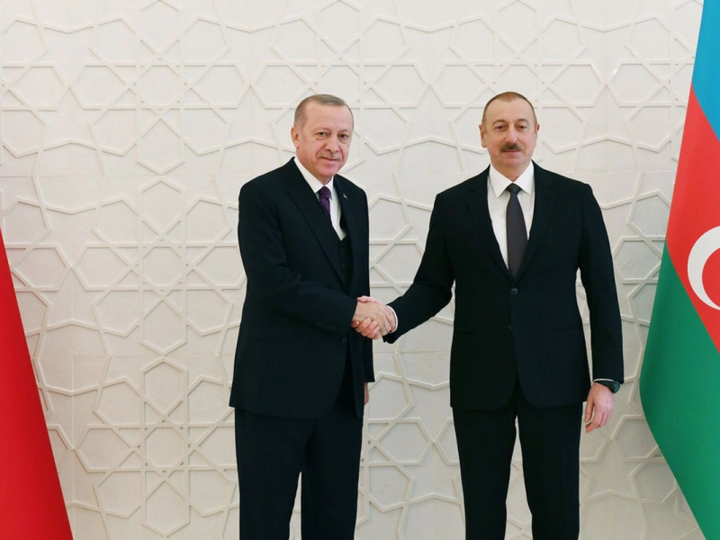 Prezident İlham Əliyev Ərdoğana zəng edib