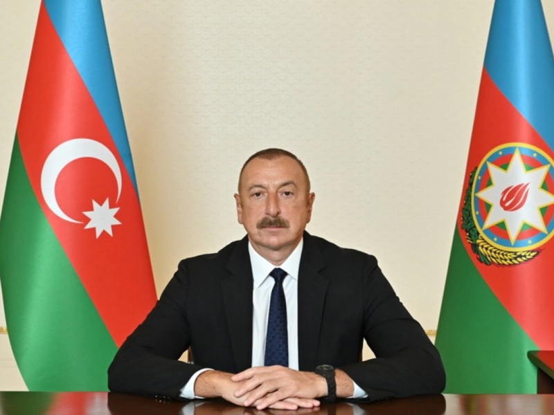 Prezident İlham Əliyev Rusiya-Ukrayna məsələsi və Yaxın Şərqdə hadisələr haqqında danışıb