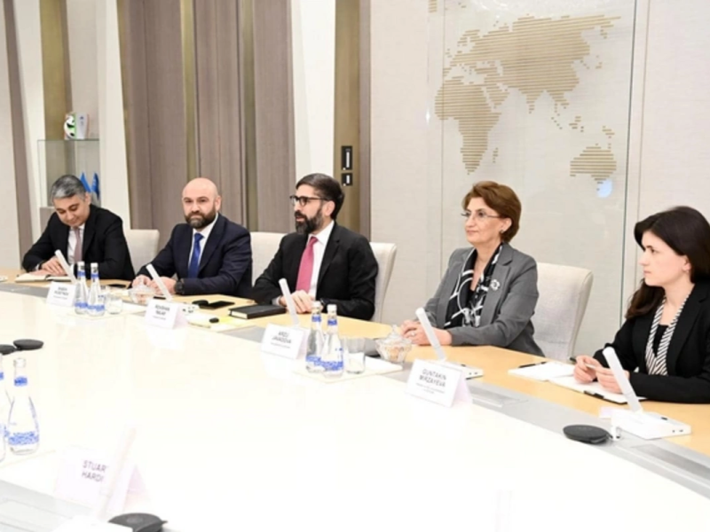 SOCAR-ın prezidenti Con Ardil ilə görüşüb