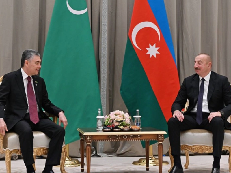 Qurbanqulu Berdiməhəmmədov İlham Əliyevi təbrik edib