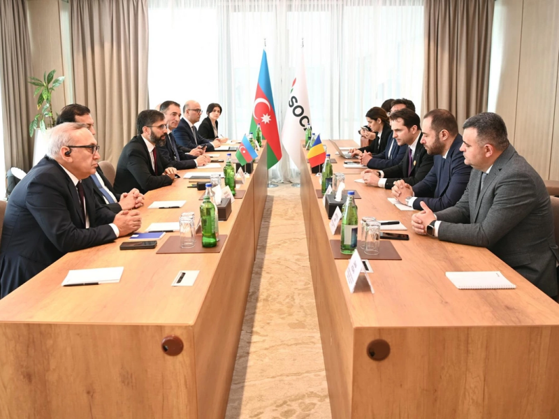 SOCAR Rumıniya ilə bir sıra enerji məsələlərini müzakirə edib