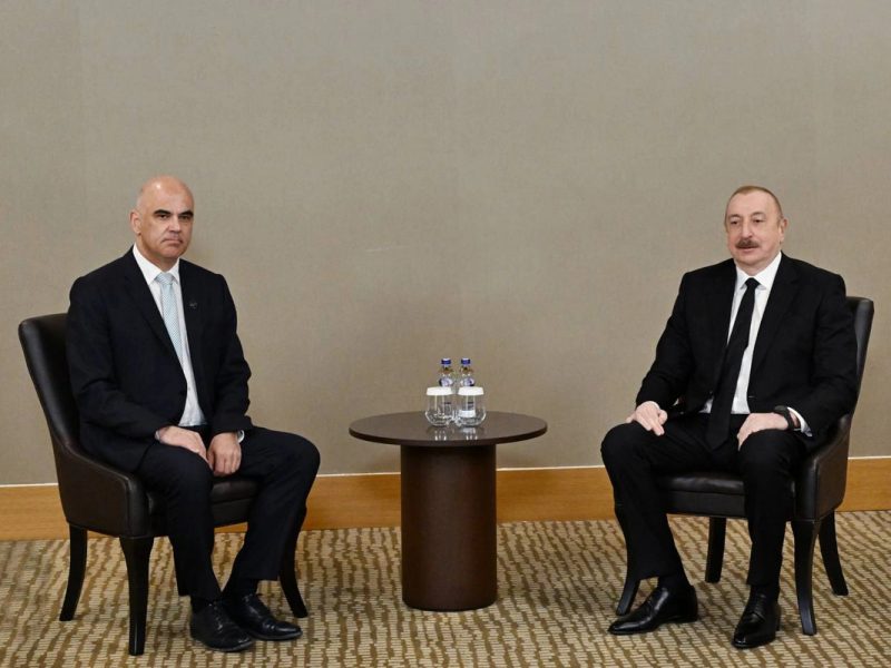 Prezident İlham Əliyev Antalyada Avropa Şurasının Baş katibi ilə görüşüb