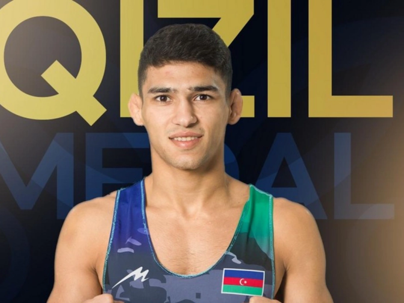 Azərbaycan güləşçisi Avropa çempionatının qalibi olub