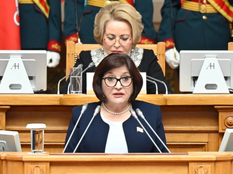 Sahibə Qafarova MDB PA-da çıxış edib