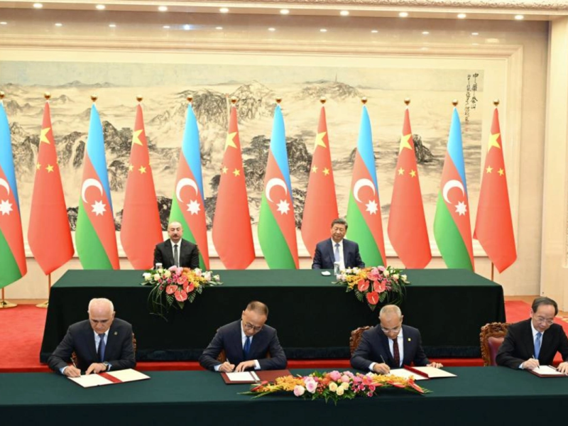 Azərbaycanla Çin arasında imzalanmış sənədlərin detalları açıqlanıb
