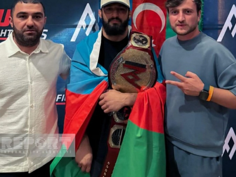 Azərbaycanlı MMA döyüşçüsü ABŞ-də "Urijah Faber"s A1 Combat 27" görüşündə qalib olub