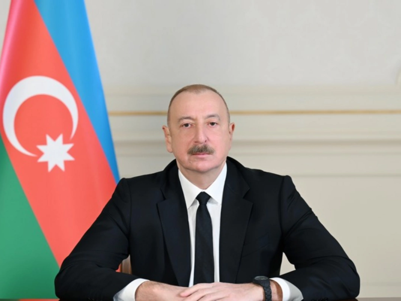 İlham Əliyev XXVIII Avrasiya İqtisadi Zirvə Toplantısının iştirakçılarına müraciət ünvanlayıb