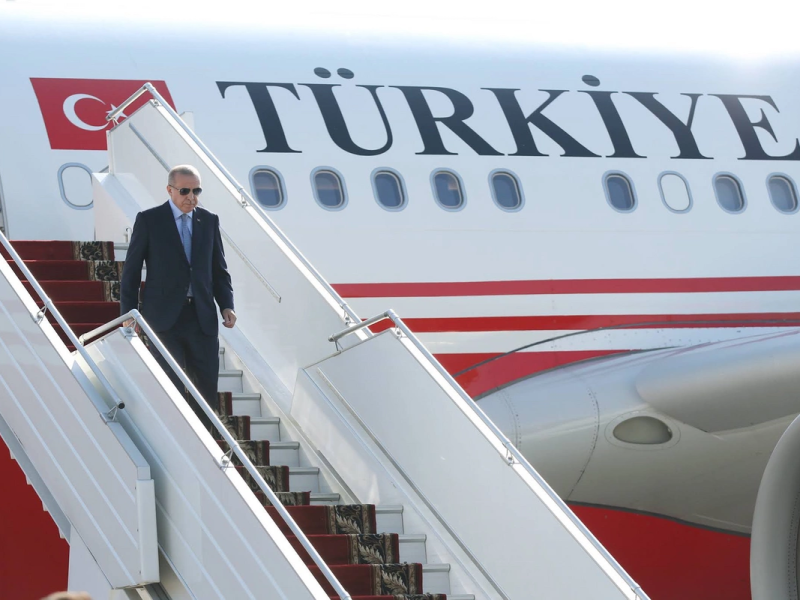 Ərdoğanın Laçında qarşılanma mərasimi olub