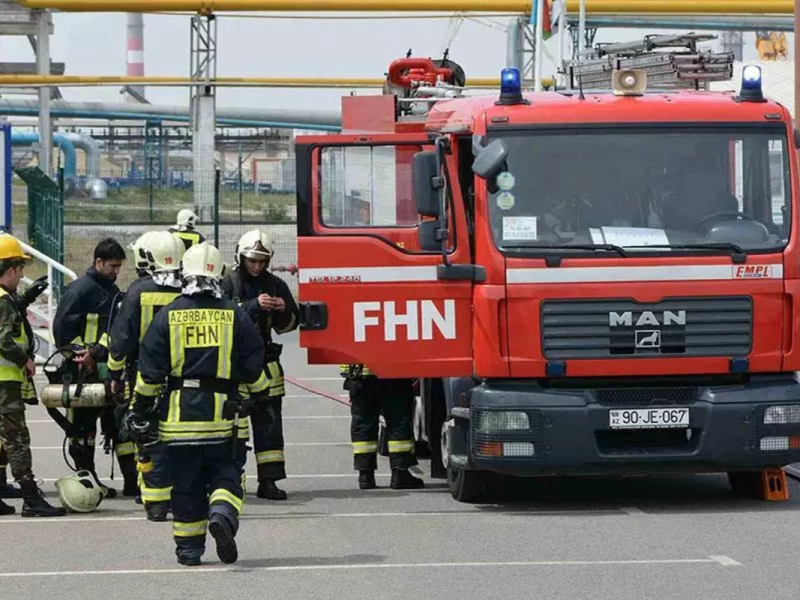 FHN bu rayonda 3,3 milyona yeni yanğınsöndürmə binasi tikdirəcək