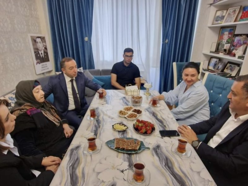 Şəhid ailələri bizim əmanətimizdir.