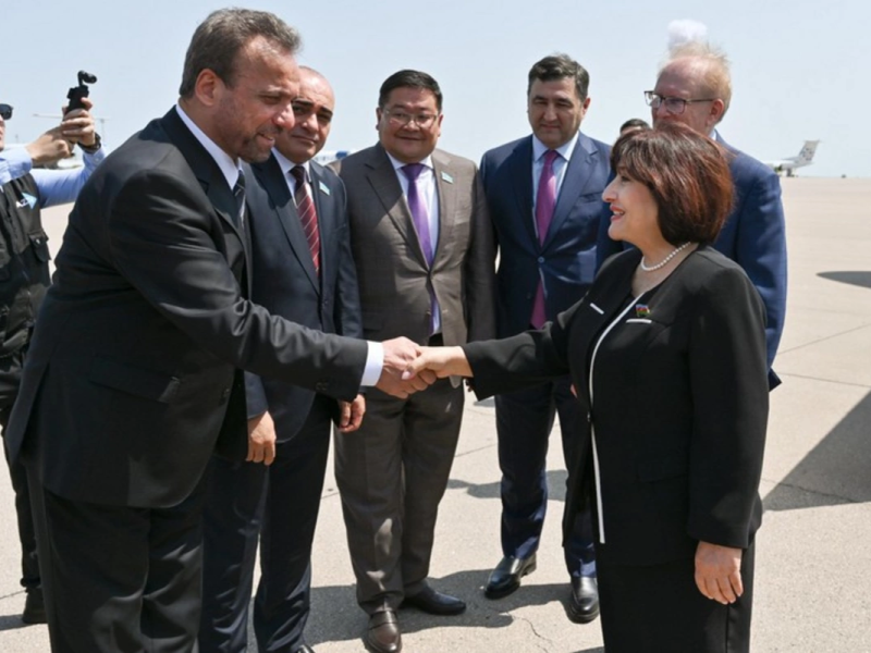 Sahibə Qafarova TÜRKPA-nın Şura iclasında iştirak etmək üçün Qazaxıstanda səfərdədir