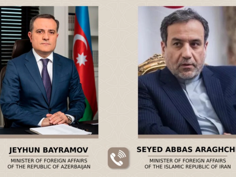 Ceyhun Bayramov və Seyid Abbas Ərağçi İsrailin İrana hücumundan sonra yaranmış vəziyyəti müzakirə ediblər