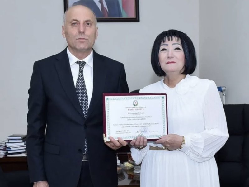 Təbrik edirik.