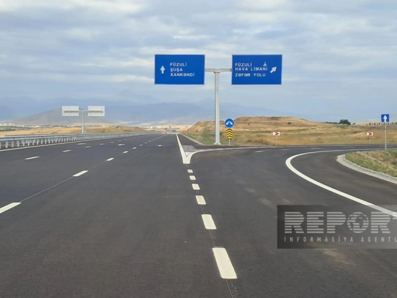 Əhmədbəyli-Füzuli-Şuşa avtomobil yolu layihəsi Beynəlxalq Yol Federasiyasının mükafatına layiq görülüb