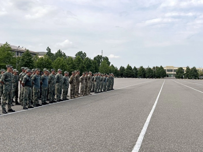 Hərbi qulluqçular arasında səmti müəyyənetmə yarışı keçirilib