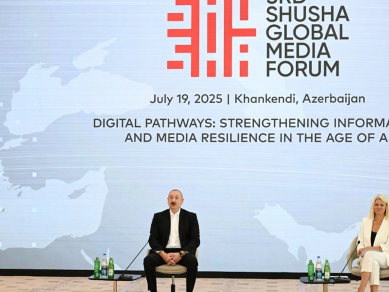 Beynəlxalq mətbuat 3-cü Şuşa Qlobal Media Forumuna geniş yer ayırıb