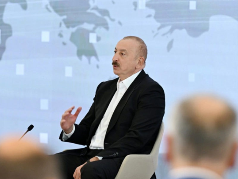 Dünya mətbuatının diqqəti Azərbaycan Prezidentinin Şuşa forumundakı çıxışına yönəlib
