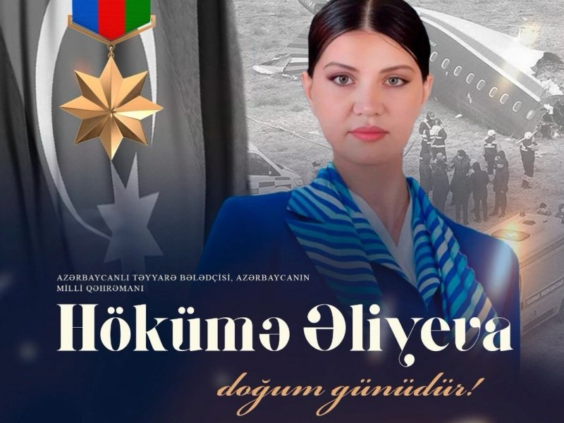 Milli Qəhrəman Hökümə Əliyevanın ad günüdür