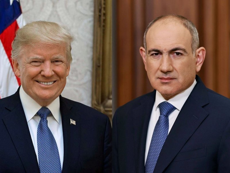 Trampla Paşinyanın görüşü 20 dəqiqə davam edib