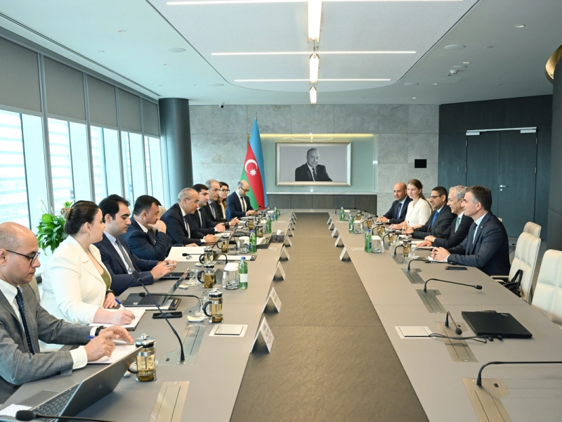 Mikayıl Cabbarov "ACWA Power" şirkətinin baş icraçı direktoru ilə görüşüb