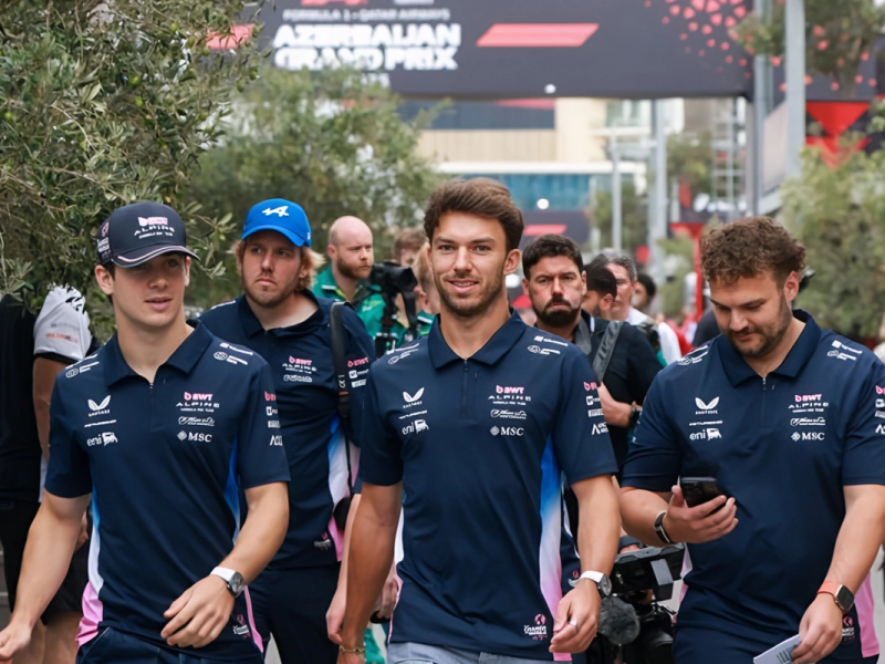 "Formula 1" pilotları və komandaları Bakı Şəhər Halqasında hazırlıqlara başlayıblar