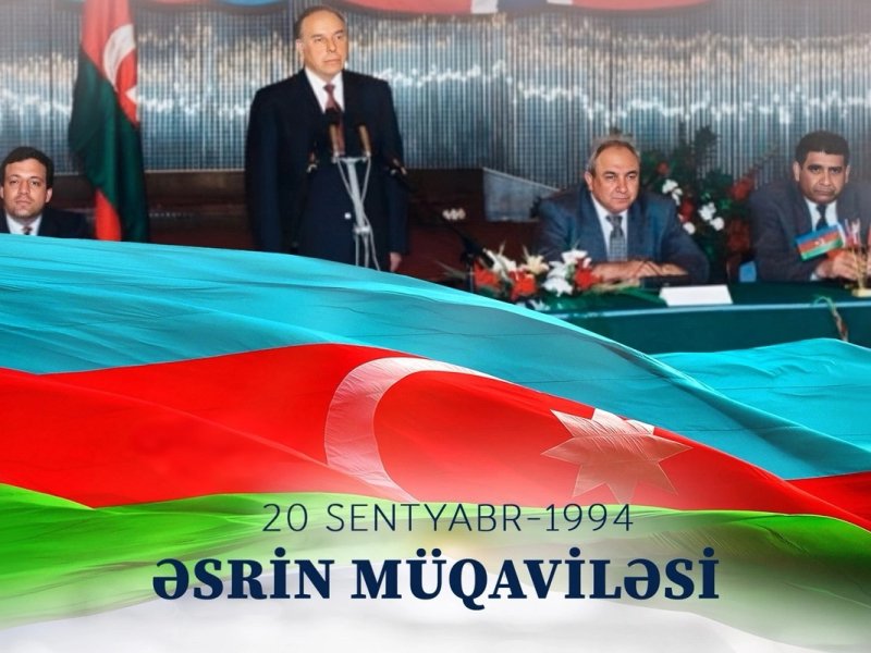 "Əsrin müqaviləsi"nin imzalanmasından 31 il keçir