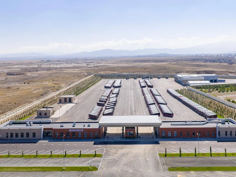 Gəncə Avtobus Parkının açılışı